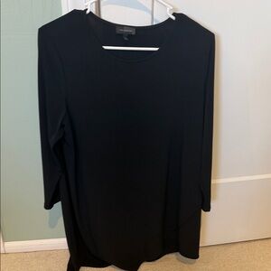 The Limited Classic Black Long Sleeve a symmetrical top